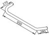 DINEX 50659 Exhaust Pipe